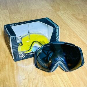 VonZipper Snow Goggles w/ Extra Lens + Box